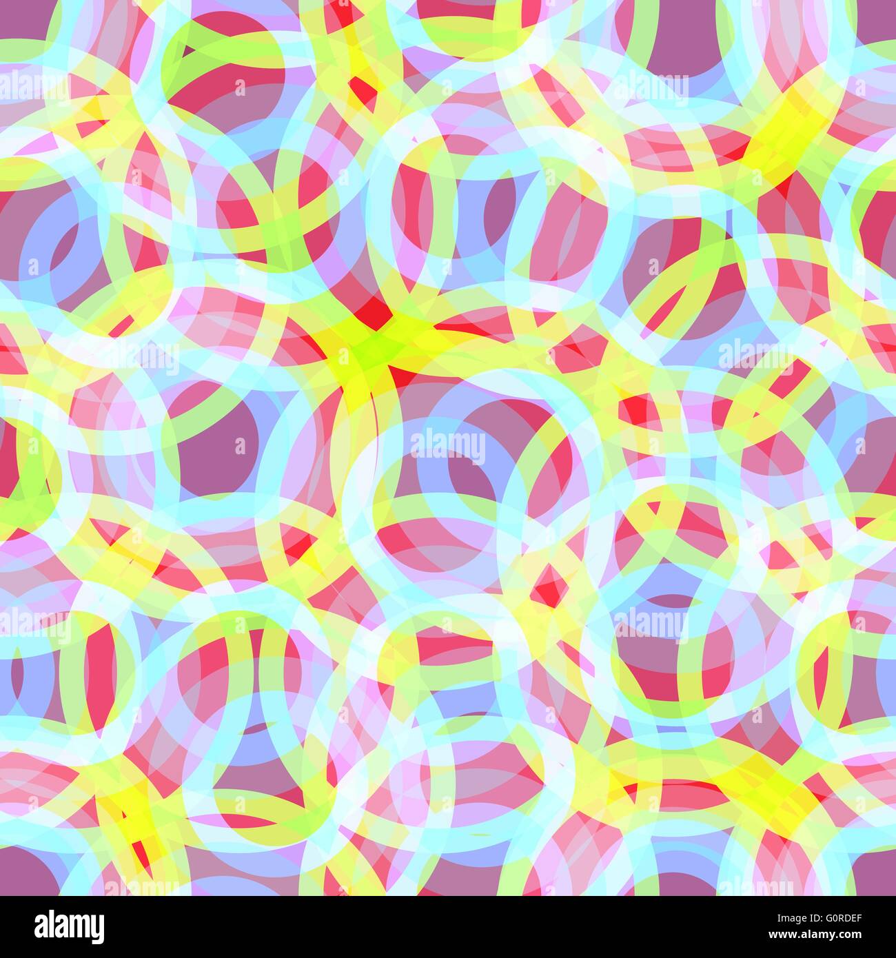 Abstract seamless circle pattern background - vector graphic design ...