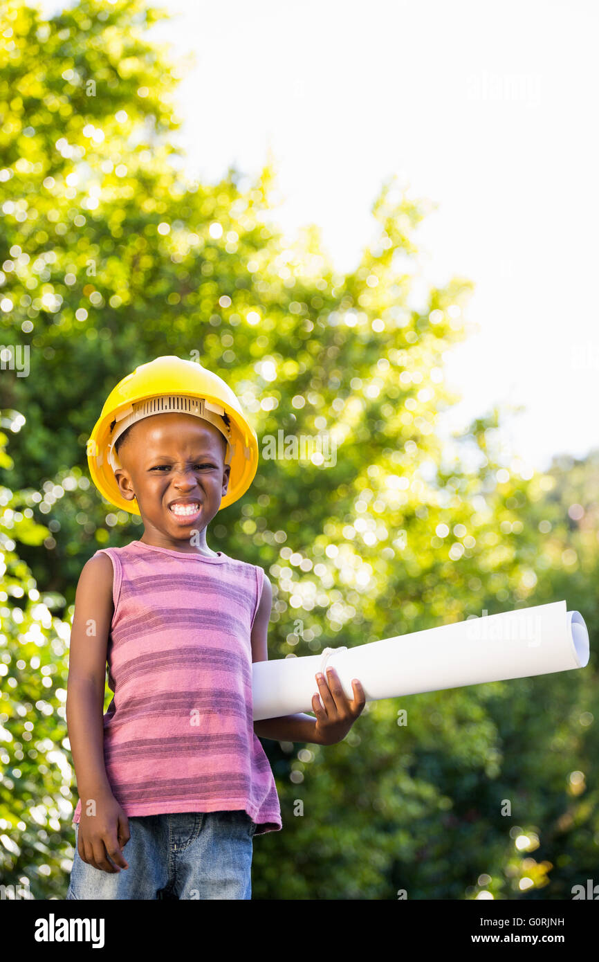 Boy safety helmet hi-res stock photography and images - Alamy