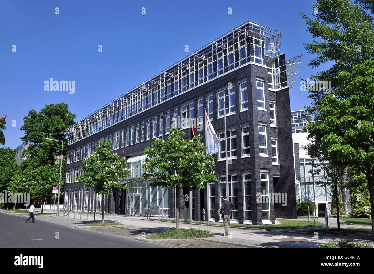 Friedrich-Ebert-Stiftung, Hiroshimastrasse, Tiergarten, Berlin, Germany / Friedrich Ebert Foundation Stock Photo