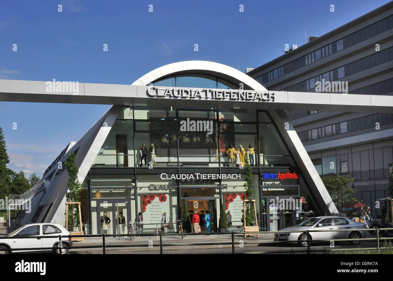 Zehlendorfer Welle, shopping mall, Clayallee, Zehlendorf, Berlin, Germany Stock Photo