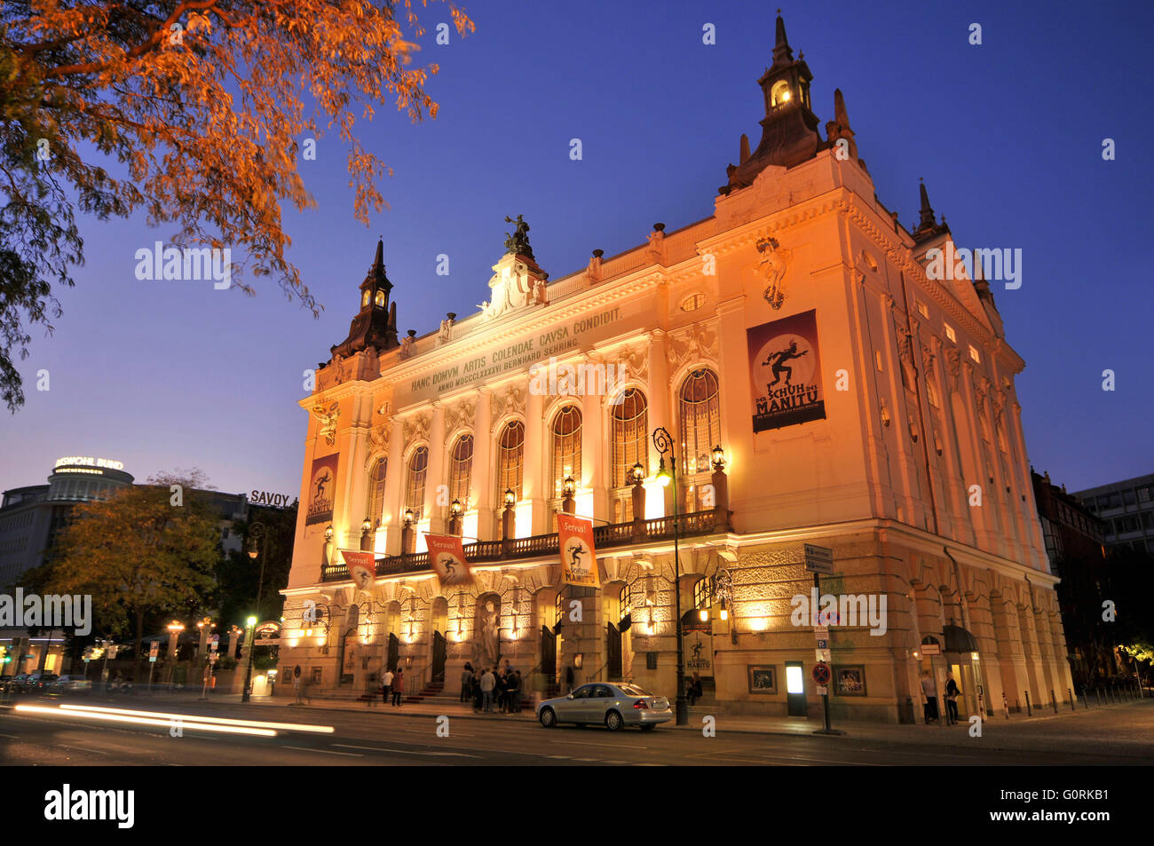 Theater des Westens, Kantstrasse, Charlottenburg, Berlin, Germany / Theatre of the West Stock Photo