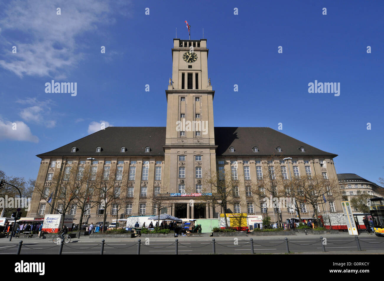 Town Hall Schoneberg, John F. Kennedy Square, Tempelhof-Schoneberg ...