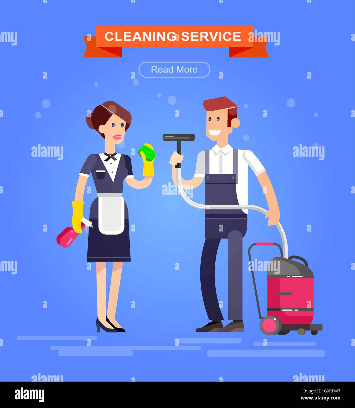 Poster design for cleaning service Stock Vector Image & Art Alamy