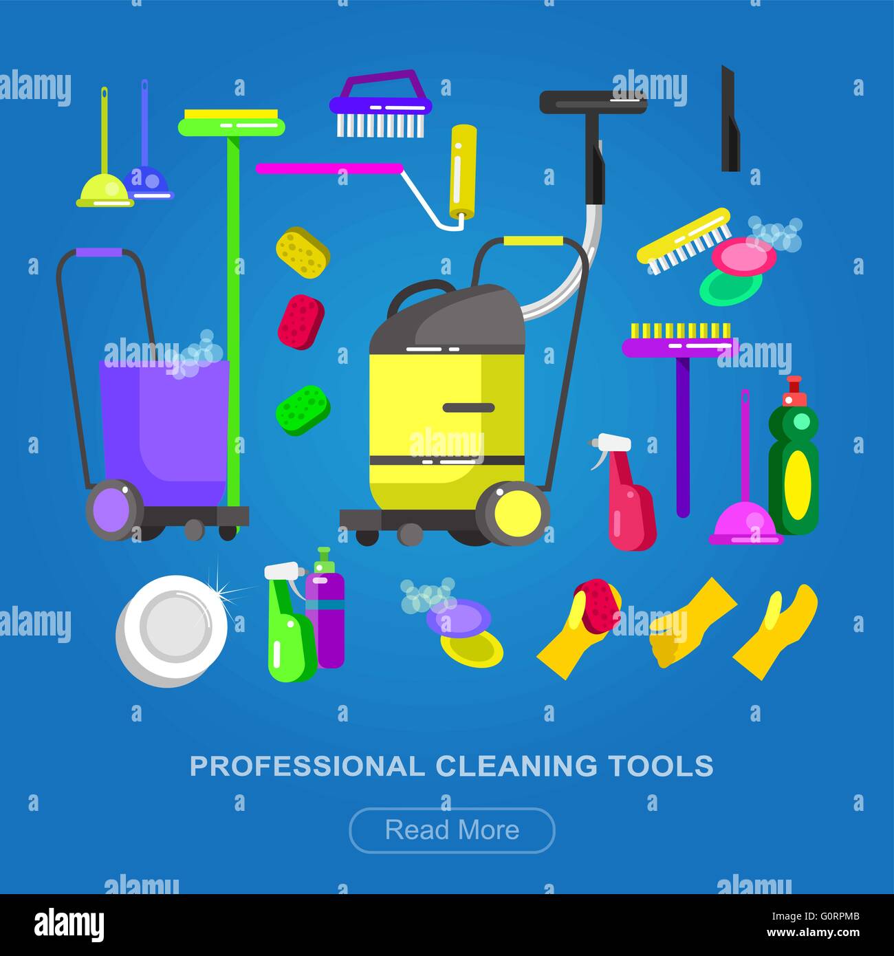Poster design for cleaning service Stock Vector Image & Art Alamy