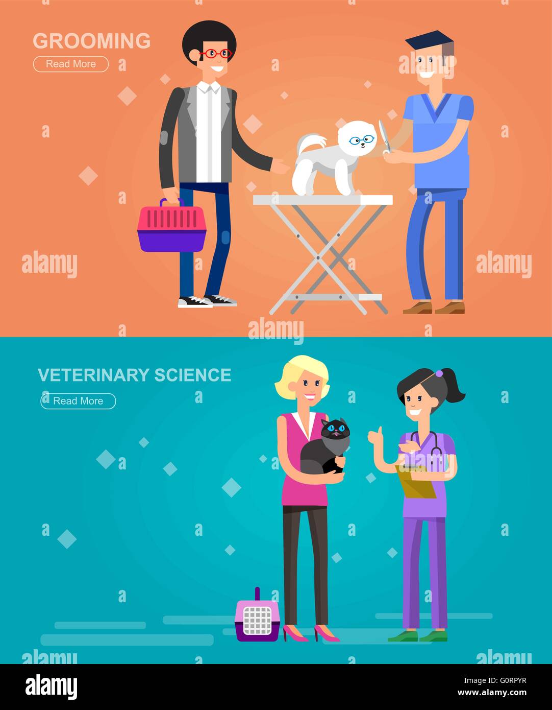 High Quality Character Design Veterinarian Stock Vector Image Art Alamy