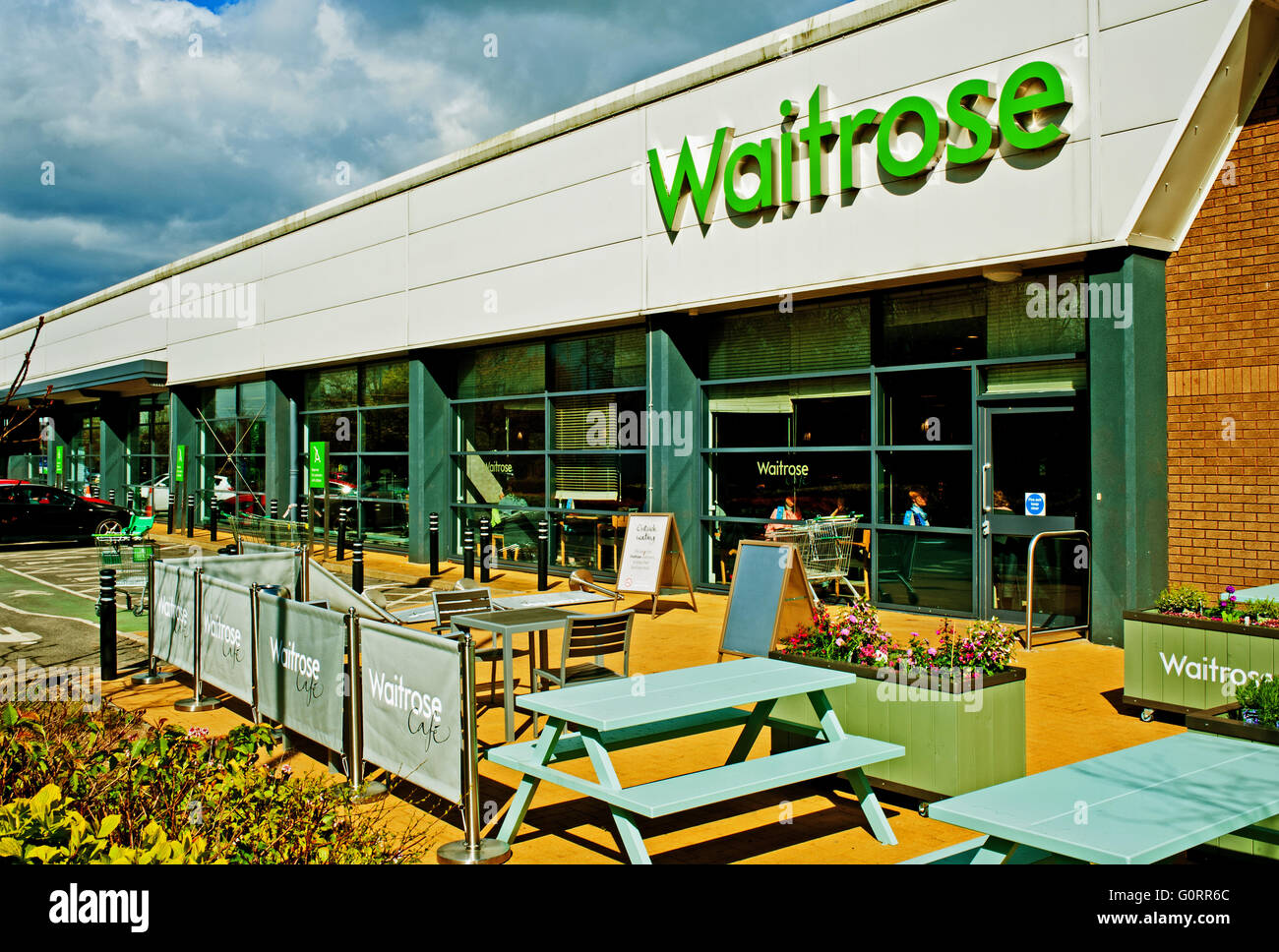 Waitrose, Foss Island, York Stock Photo Alamy