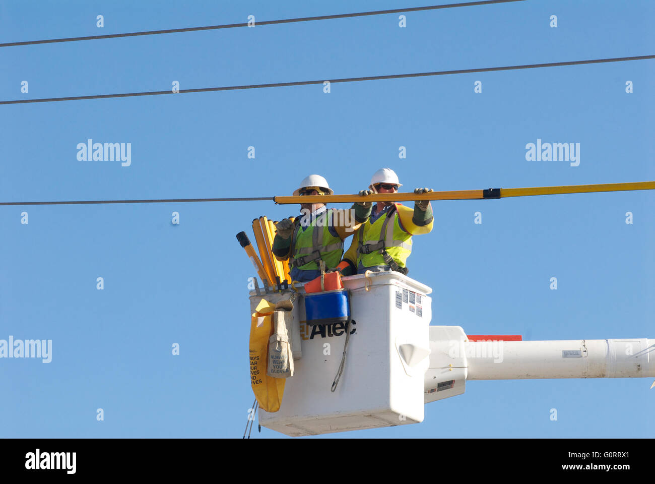 United states largest utility company hires stock photography and