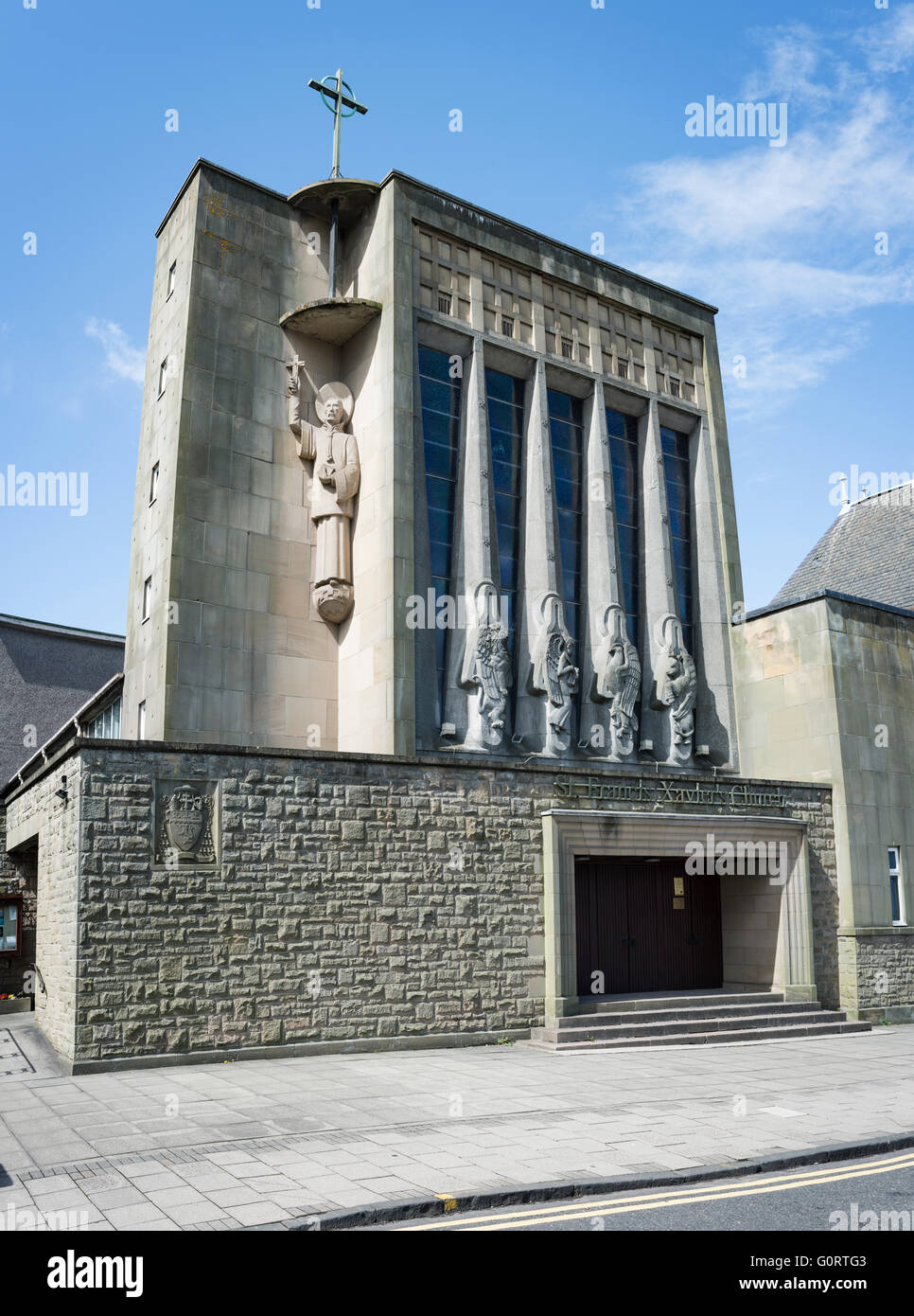 St Francis Xavier Catholic Church in Falkirk Stock Photo Alamy