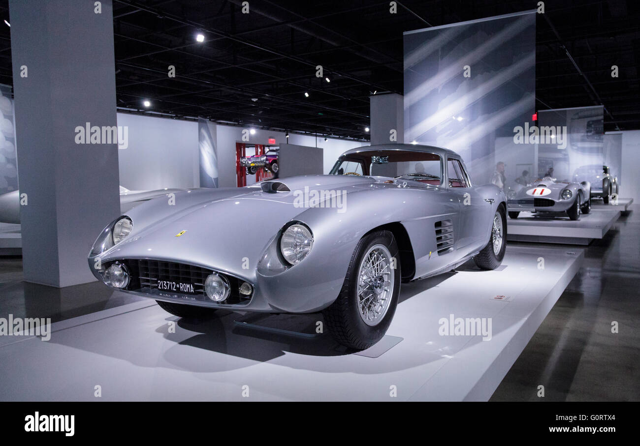 1954 Ferrari 375 MM by Scaglietti from the collection of Jon Shirley Stock Photo