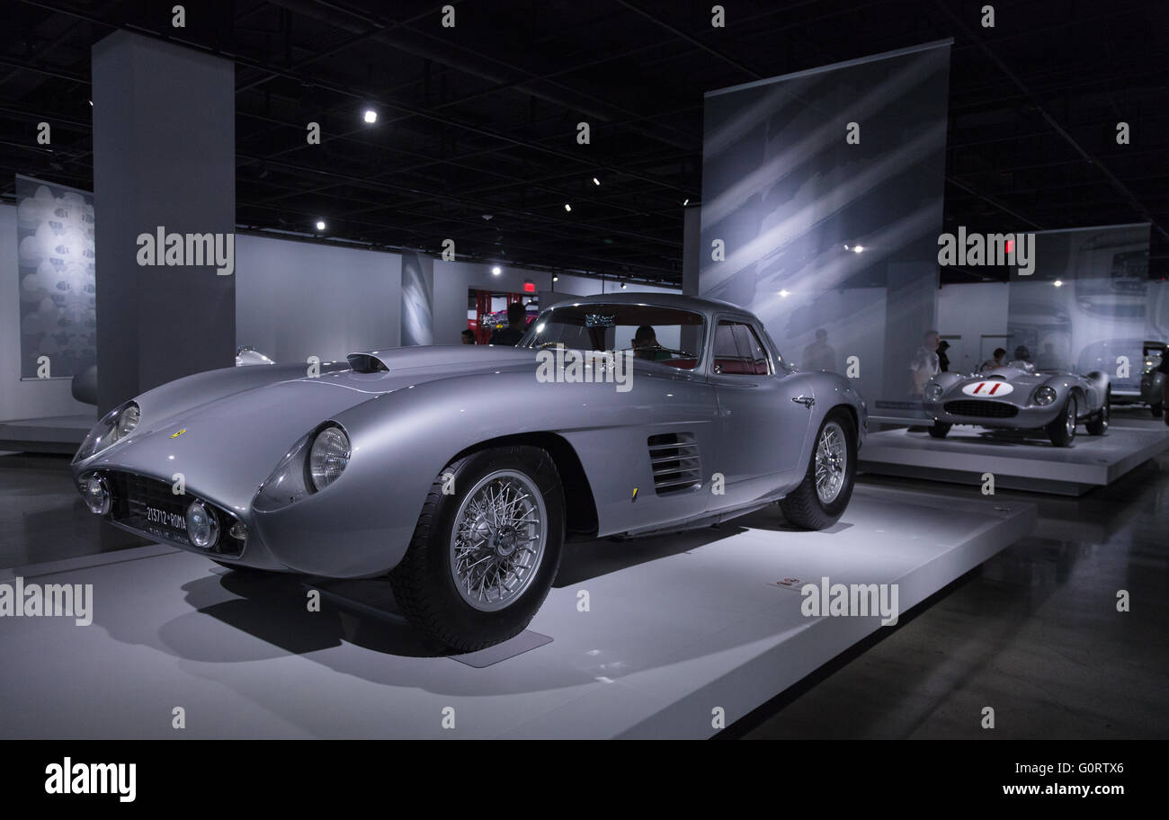 1954 Ferrari 375 MM by Scaglietti from the collection of Jon Shirley Stock Photo