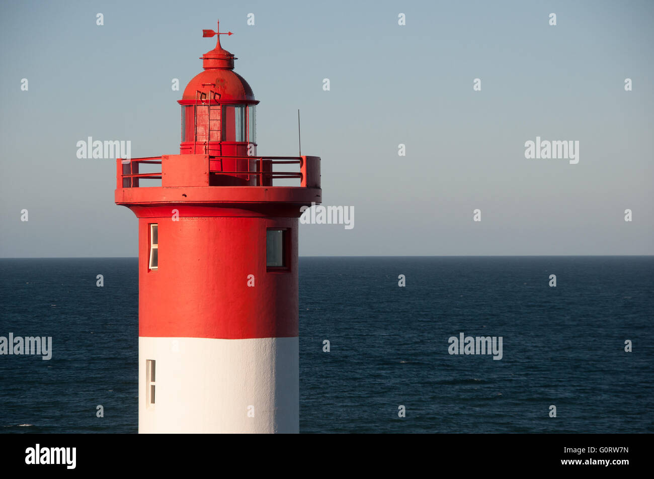 Umhlanga Lighthouse. Stock Photo