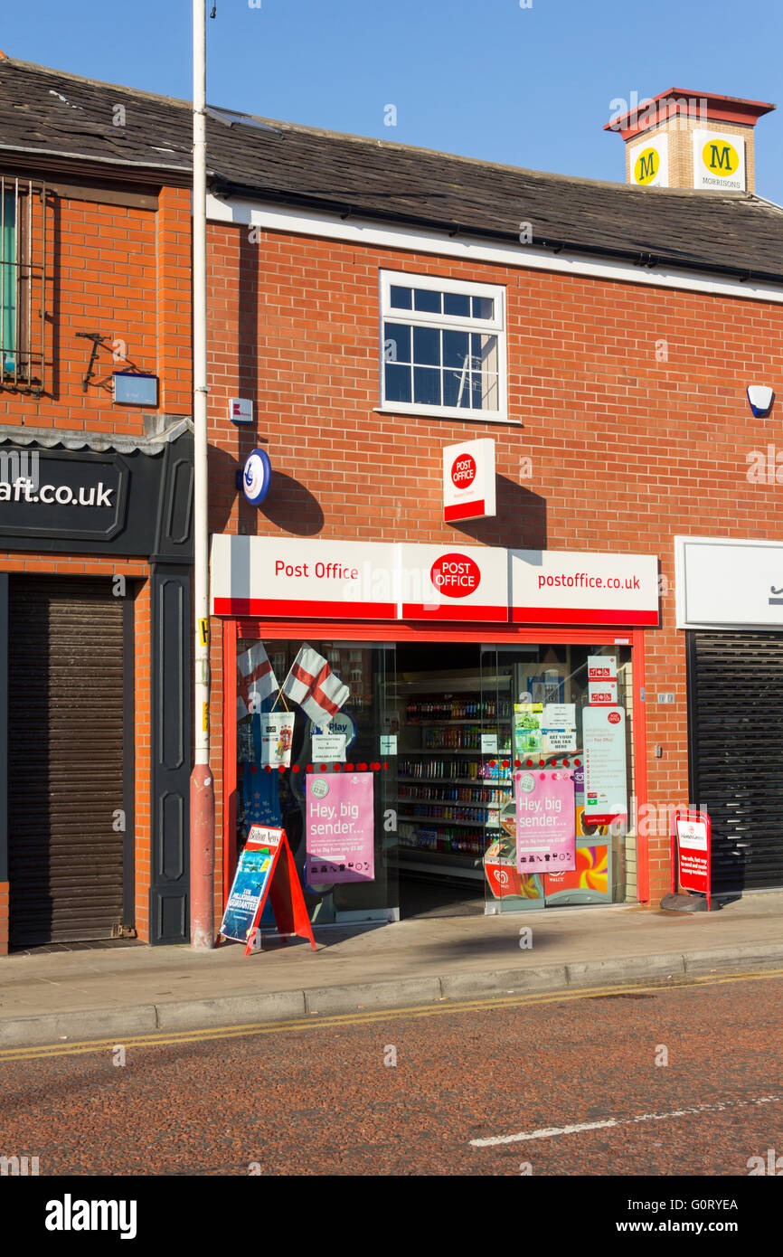 The subpost office on Newport Street, Bolton. The office relocated