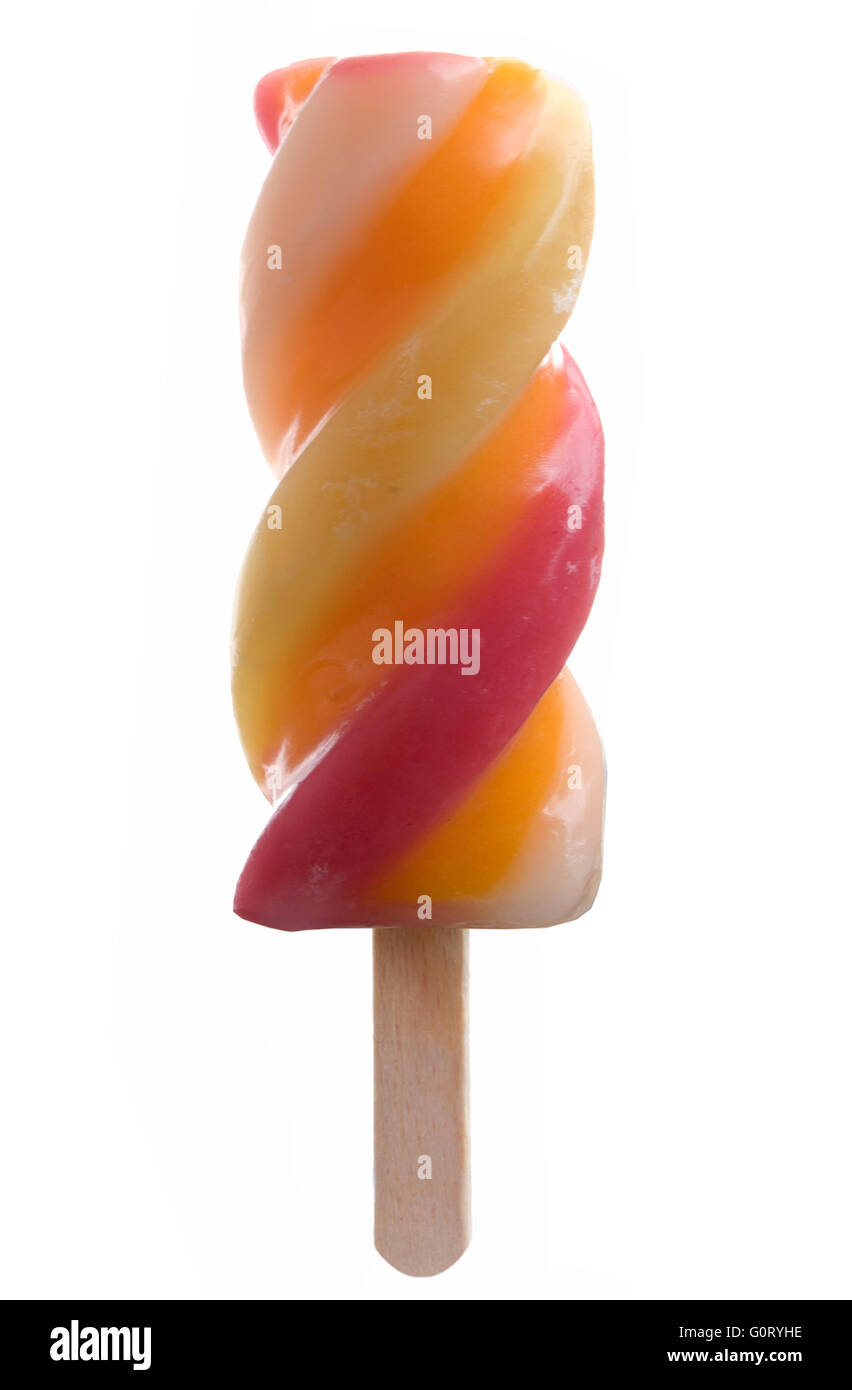 Frozen ice lolly Stock Photo