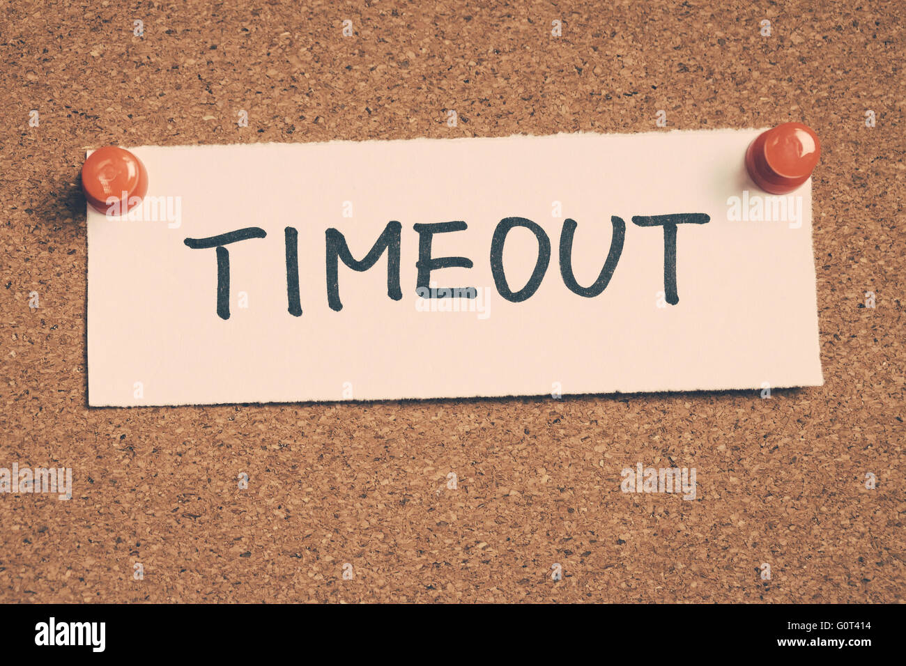 Timeout hi-res stock photography and images - Alamy