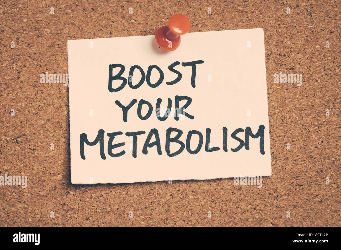 boost your metabolism Stock Photo