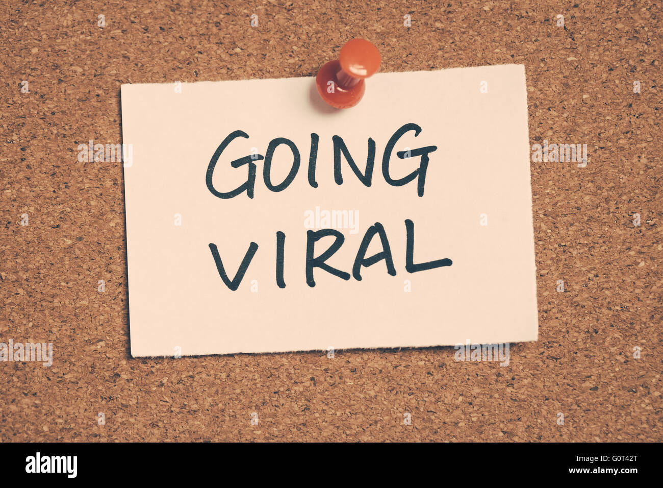 going viral Stock Photo