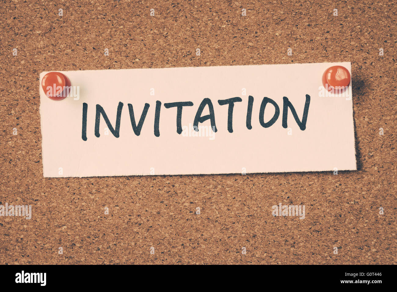 invitation Stock Photo - Alamy