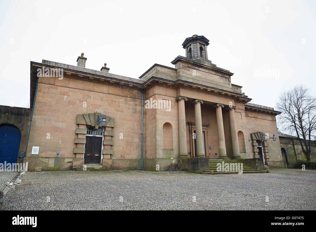 Knutsford historic town cheshire   Sessions House Toft Road Designed by George Moneypenny as part of the gaol. It is constructed Stock Photo