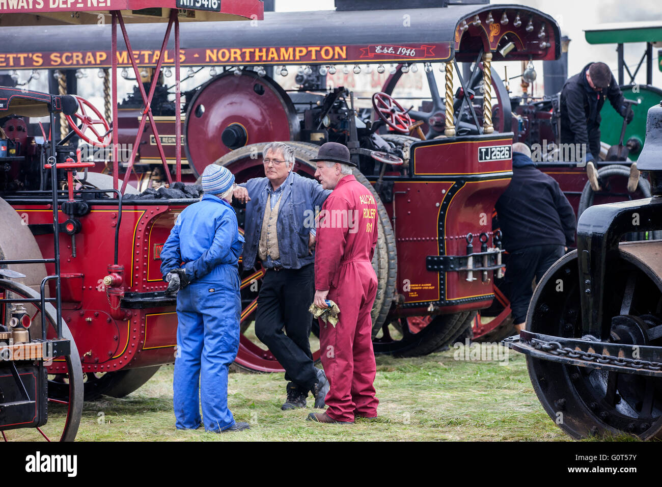 Rushden Car Rally Rushden cavalcade steam rally county hi-res stock photography and ...