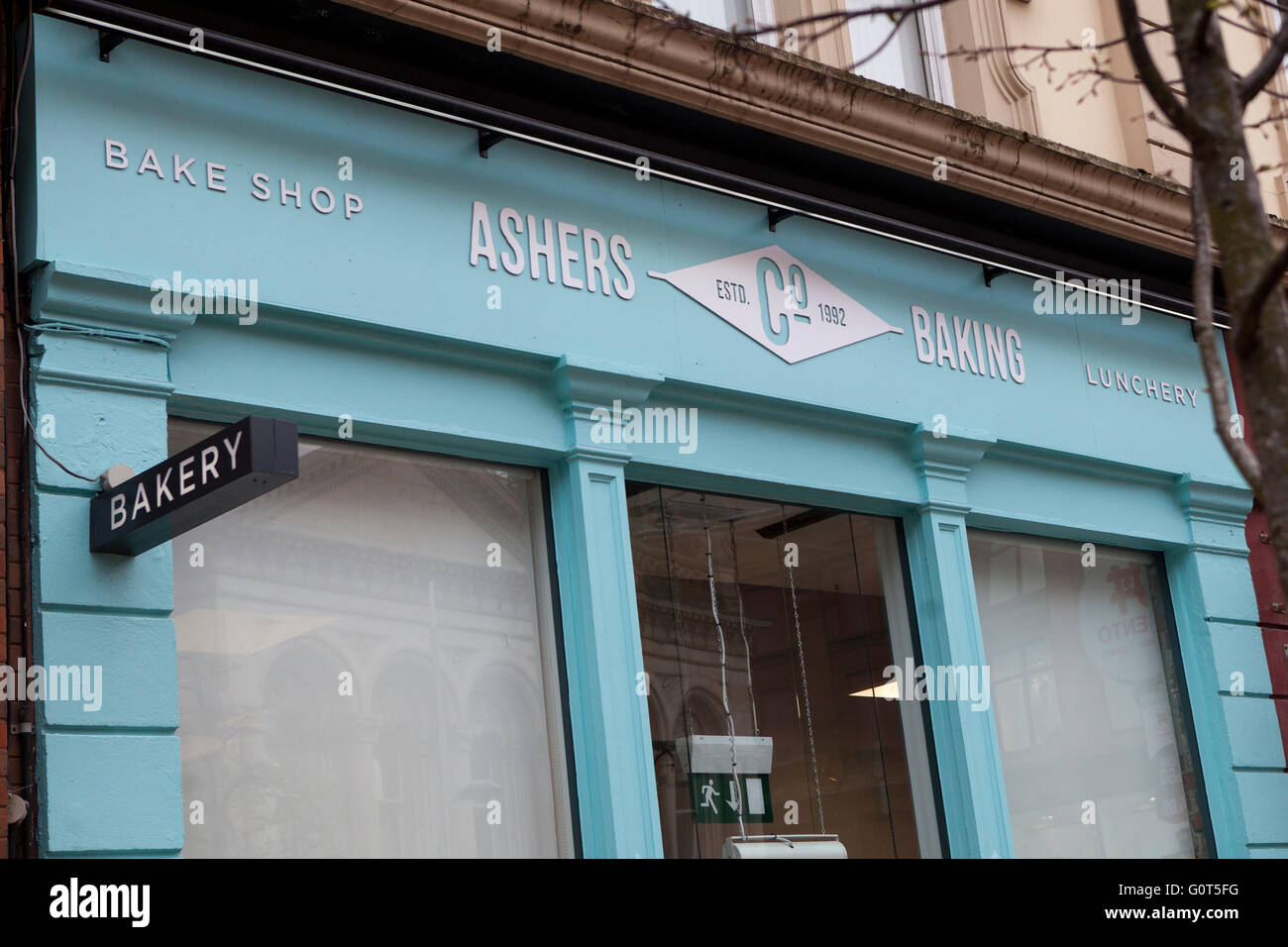 Ashers bakery belfast centre hires stock photography and images Alamy