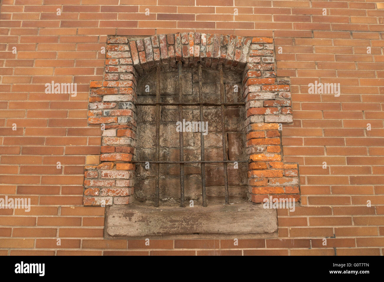 Sugar House Prison Window, New York City, USA Stock Photo Alamy