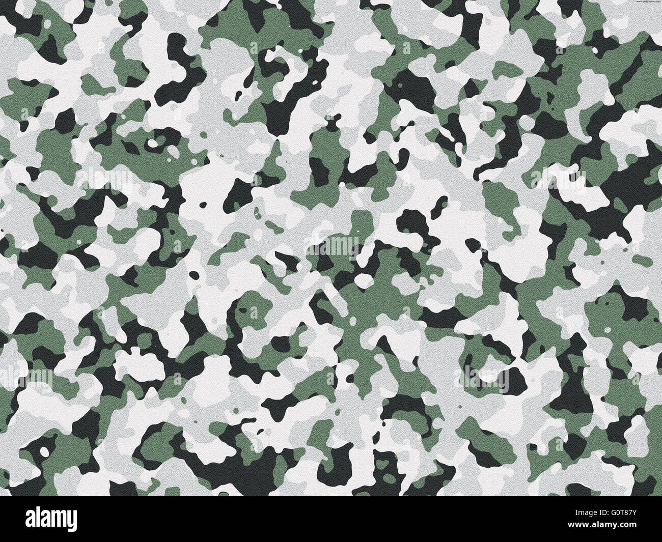 Textured Green And White Camouflage Background Stock Photo Alamy