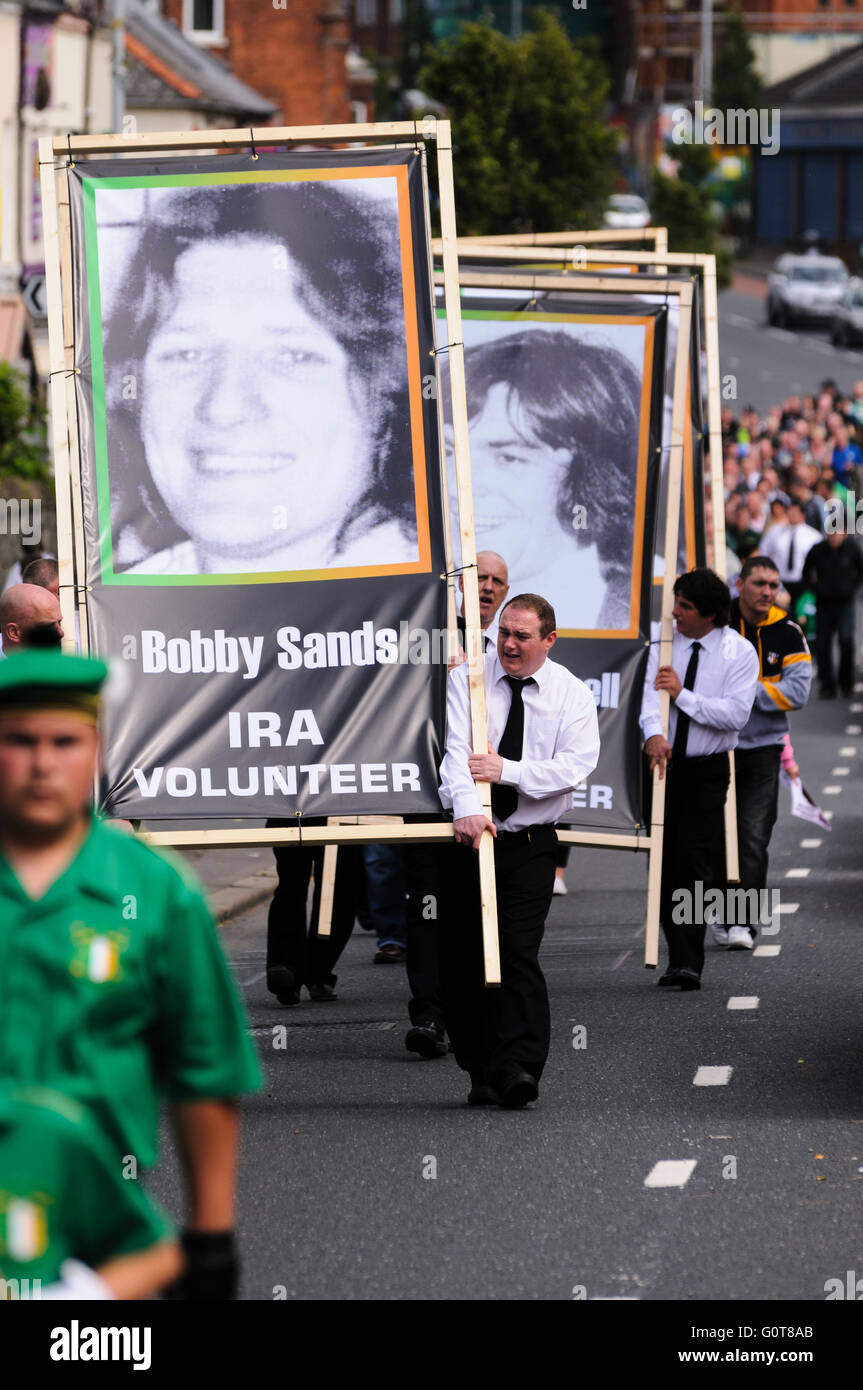 Bobby sands hunger strike hi-res stock photography and images - Alamy