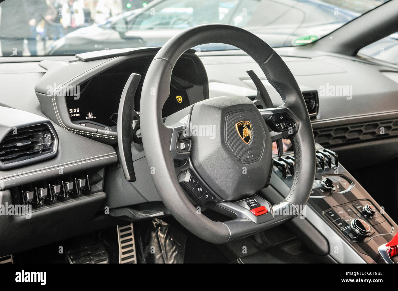 Lamborghini interior hi-res stock photography and images - Alamy