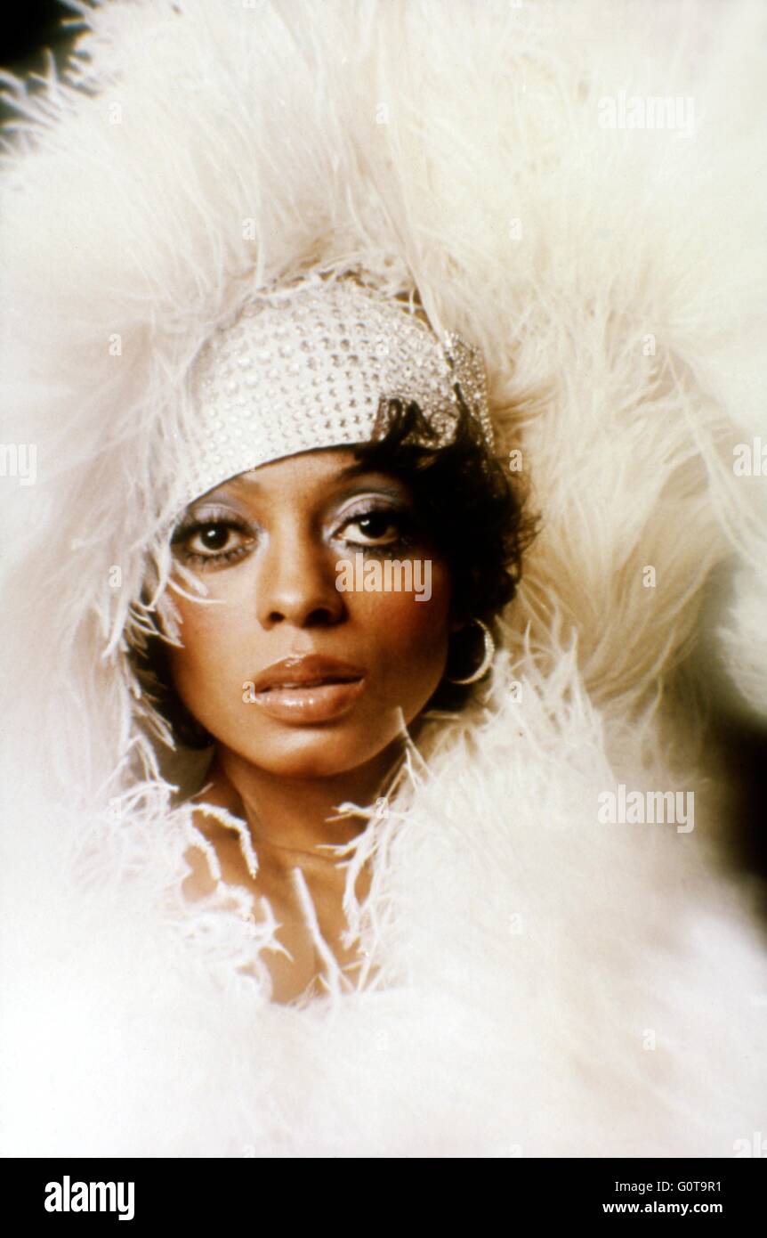 Diana Ross / Mahogany / 1975 directed by Berry Gordy and Tony Richardson (Motown Productions / Nikor Productions / Paramount Pictures) Stock Photo