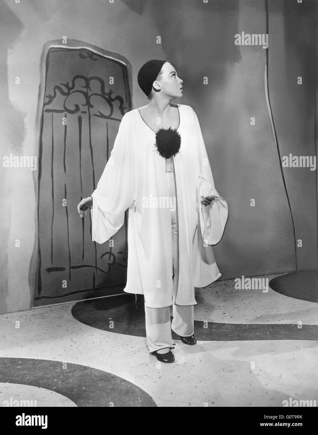 Leslie Caron / Daddy Long Legs / 1955 directed by Jean Negulesco (Twentieth Century Fox Film Corporation) Stock Photo