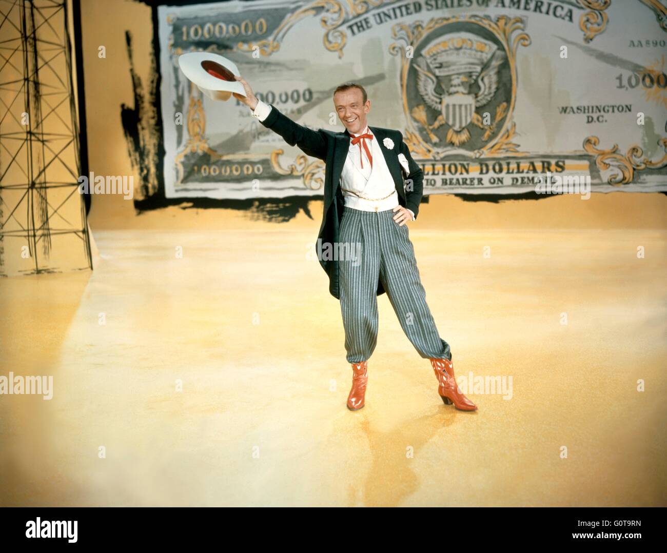 Fred Astaire / Daddy Long Legs / 1955 directed by Jean Negulesco (Twentieth Century Fox Film Corporation) Stock Photo