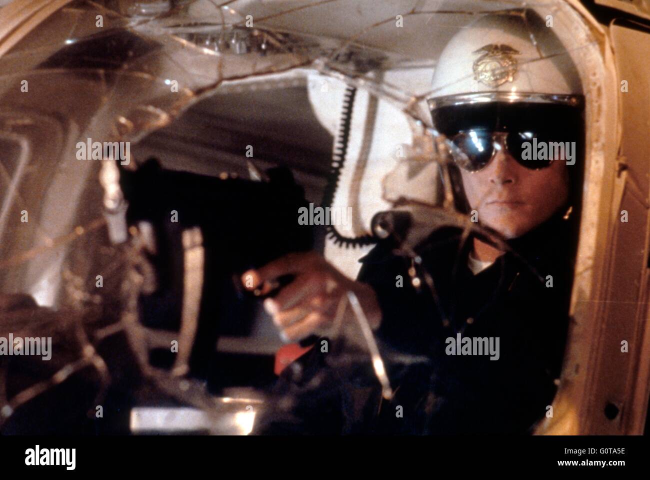 Robert Patrick / Terminator 2 : Judgment Day / 1991 directed by James Cameron (Carolco Pïctures) Stock Photo