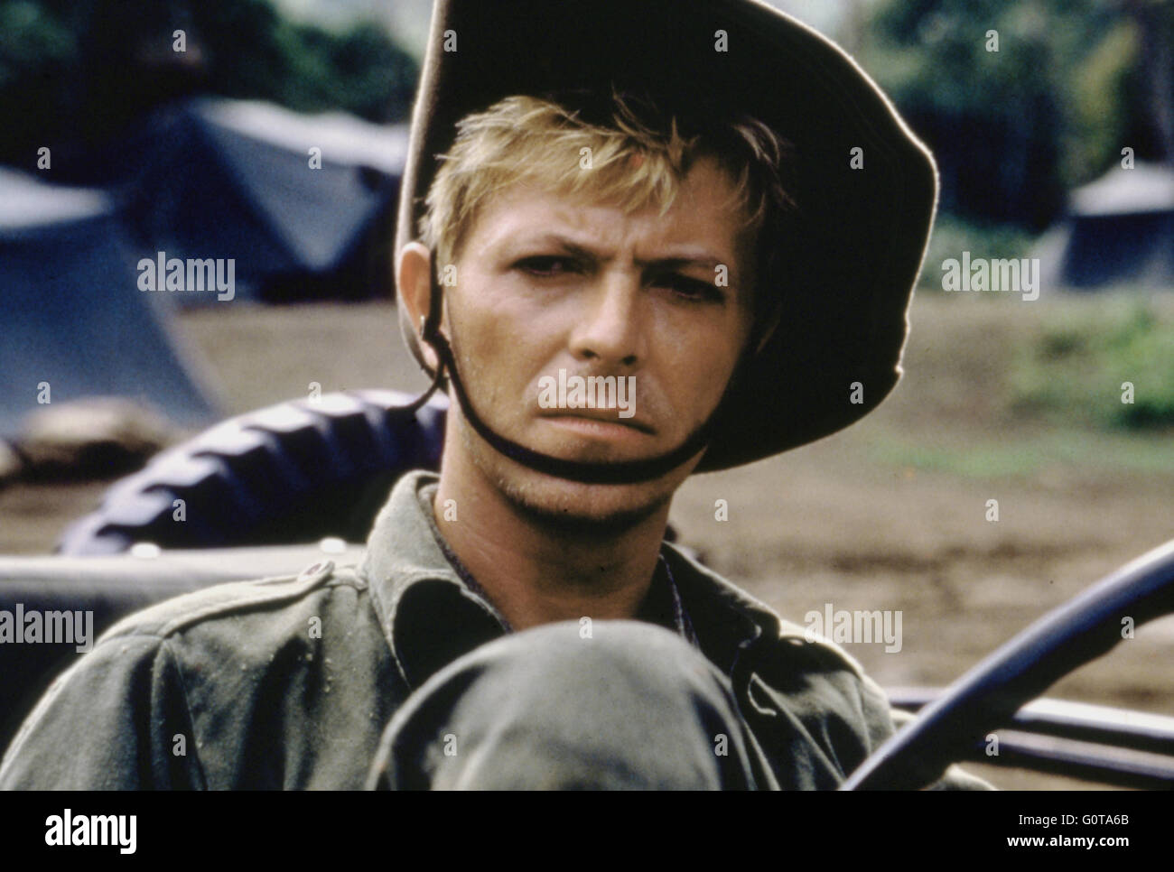 David Bowie in Furyo (1983) directed by Nagisa Oshima Stock Photo Alamy