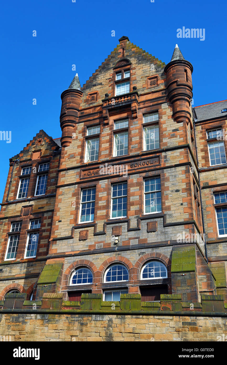 Castle Hill School in Edinburgh, Scotland, United Kingdom Stock Photo