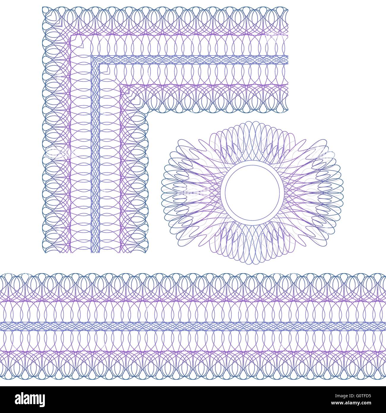 ROSETTE BORDER TOP