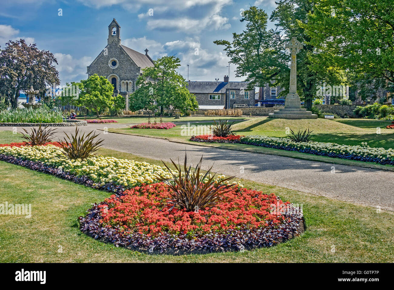 Forbury Gardens Reading Berkshire UK Stock Photo