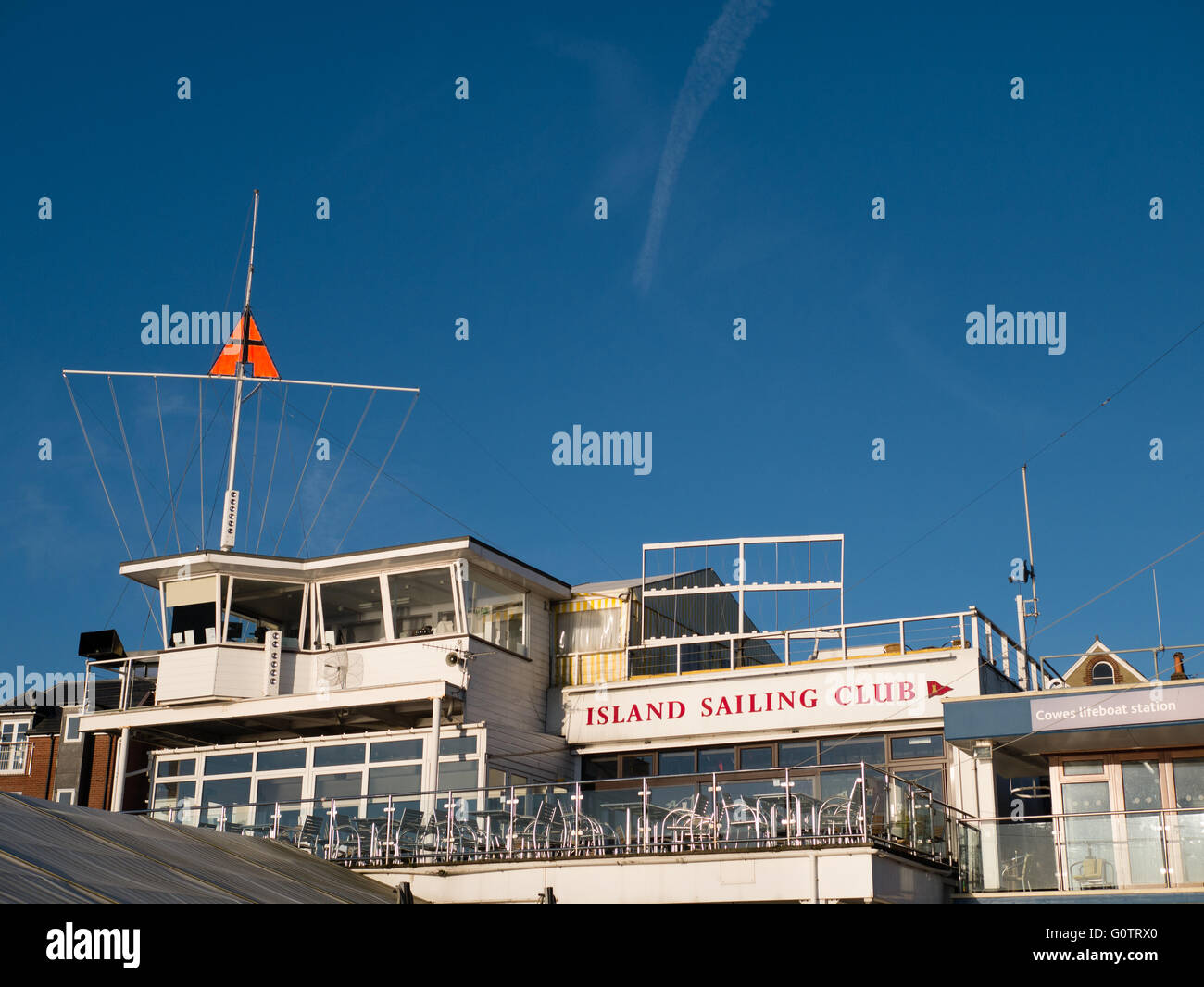 Island Sailing Club, Cowes, Isle of Wight, England, UK, GB Stock Photo