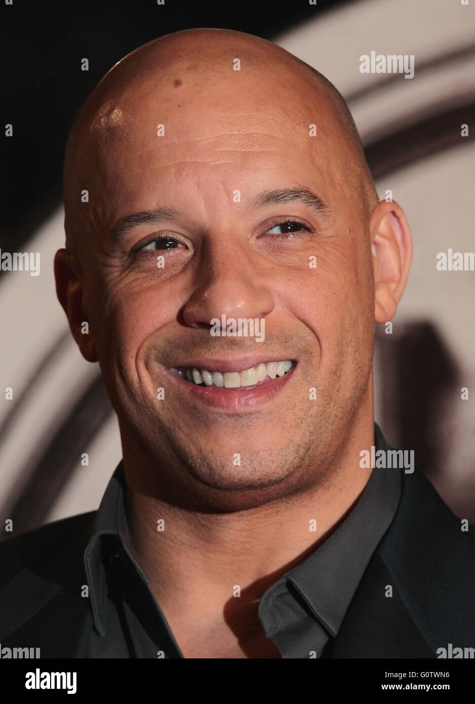 London, UK, 19th Oct 2015: Vin Diesel attends The Last Witch Hunter film premiere in London Stock Photo