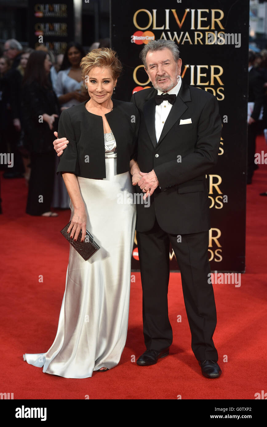 The Olivier Awards held at the Royal Opera House - Arrivals.  Featuring: Zoe Wanamaker, Gawn Grainger Where: London, United Kingdom When: 03 Apr 2016 Stock Photo