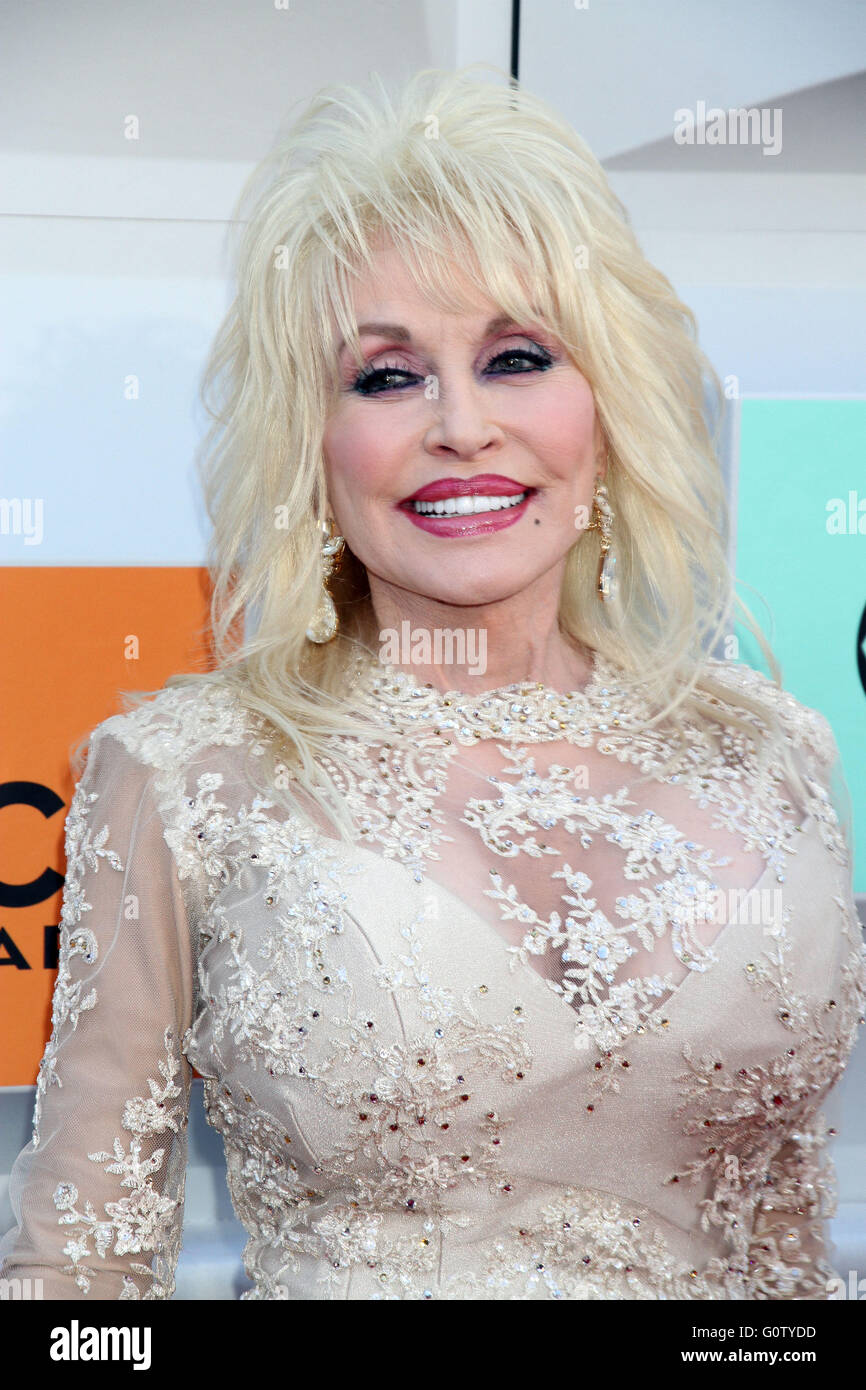 51st ACM Awards 2016 held at the MGM Grand Garden Arena inside MGM Grand Hotel & Casino  Featuring: Dolly Parton Where: Las Vegas, Nevada, United States When: 03 Apr 2016 Stock Photo