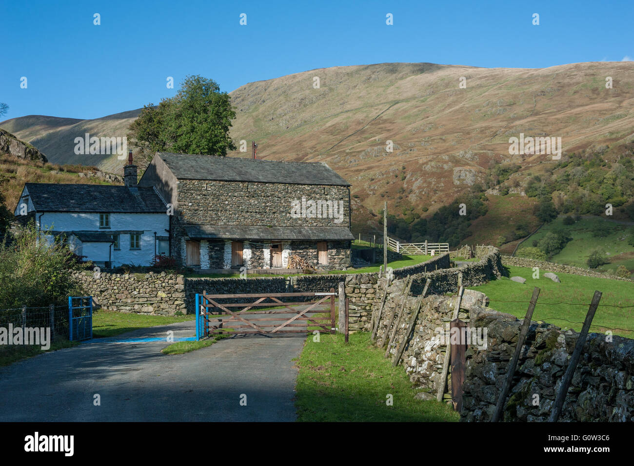 Scales Farm in the Kentmere Valley of Cumbria Stock Photo Alamy