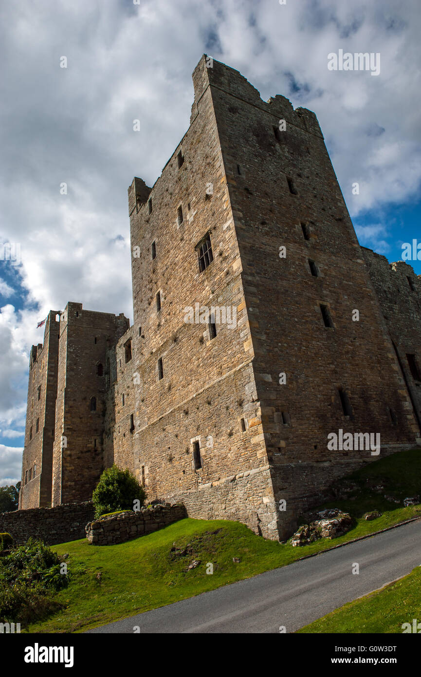 Castle Bolton in Wensleydale Yorkshire Stock Photo