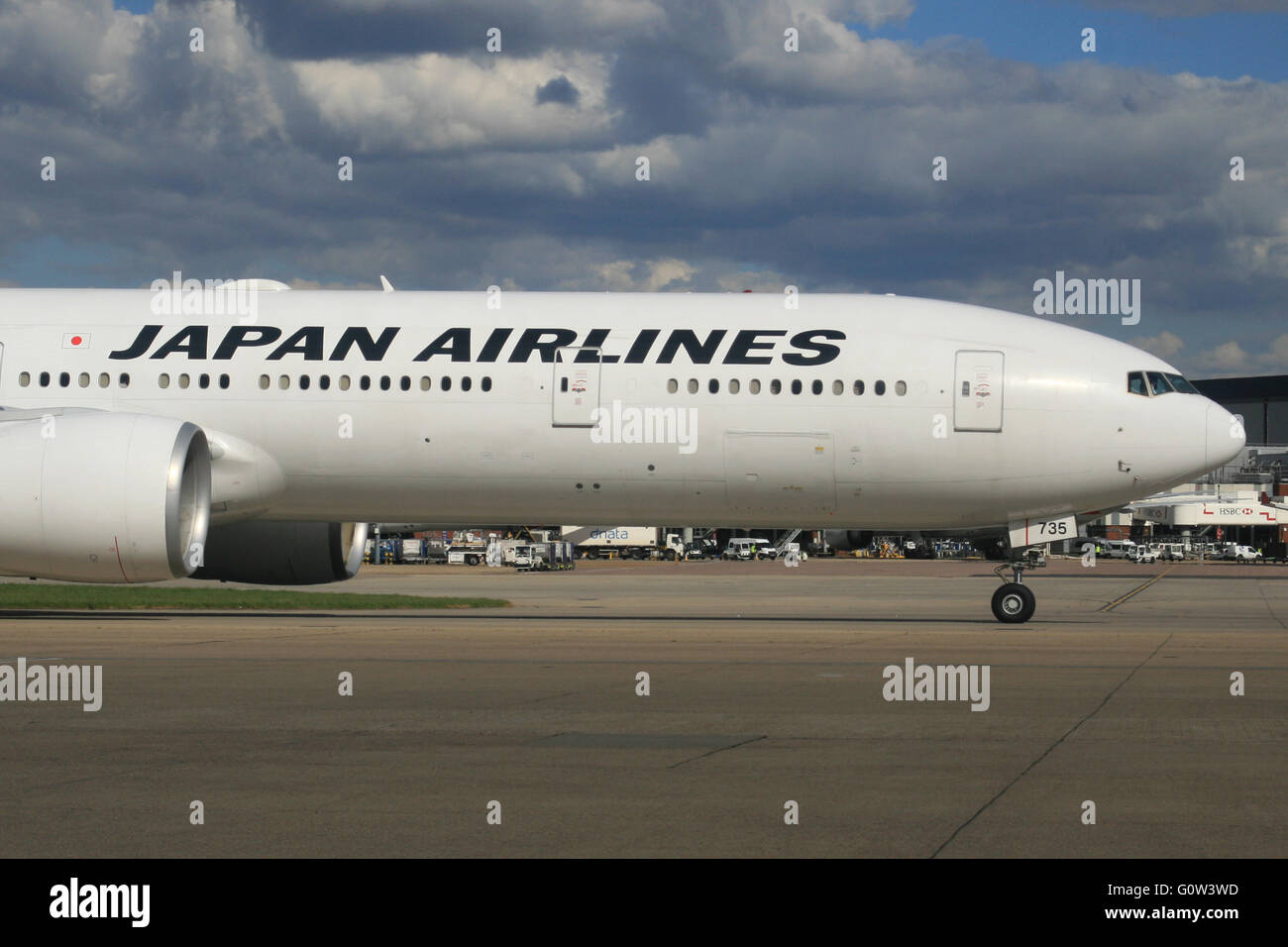 JAL JAPAN AIRLINES Stock Photo