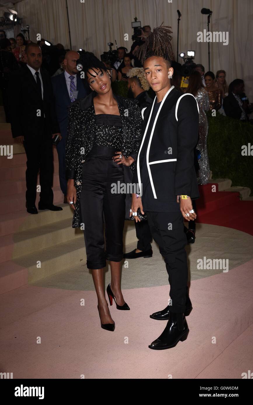 Willow and Jaden Smith Go Edgy for Louis Vuitton Men's Paris Show