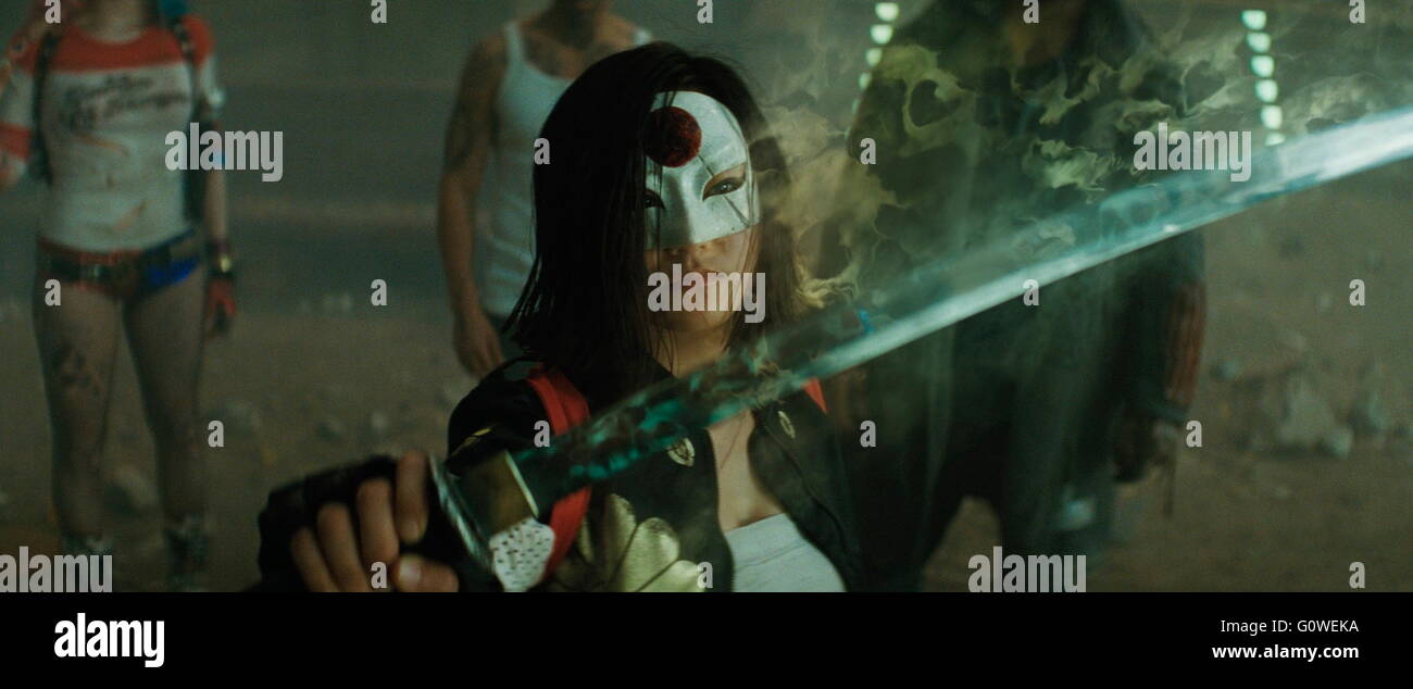 RELEASE DATE: August 5, 2016 TITLE: Suicide Squad STUDIO: Atlas Entertainment DIRECTOR: David Ayer PLOT: A secret government agency recruits imprisoned supervillains to execute dangerous black ops missions in exchange for clemency PICTURED: Karen Fukuhara (Credit: c Atlas Entertainment/Entertainment Pictures/) Stock Photo