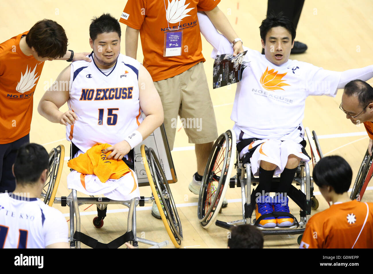 Tokyo, Japan. 5th May, 2016. Hiroaki Kozai (NO EXCUSE) Wheelchair