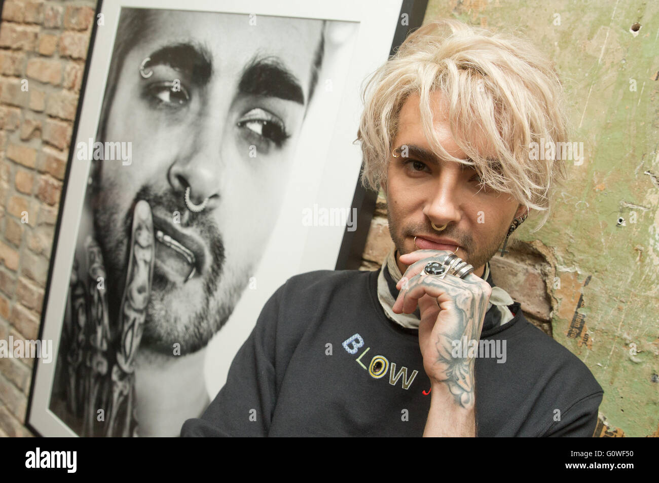 Berlin Germany 04th May 2016 Bill Kaulitz Tokio Hotel