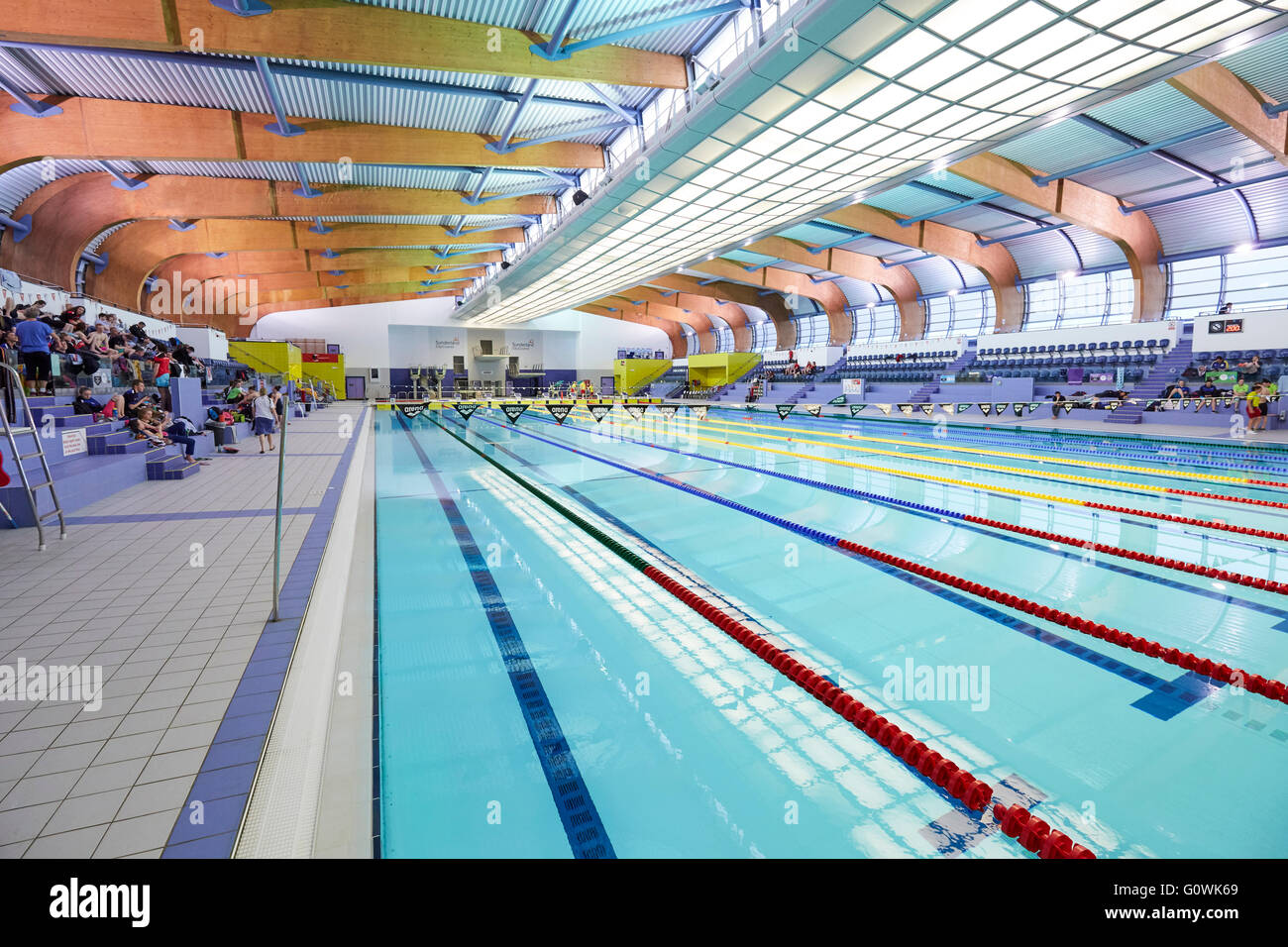 Sunderland Aquatic Centre Stock Photo