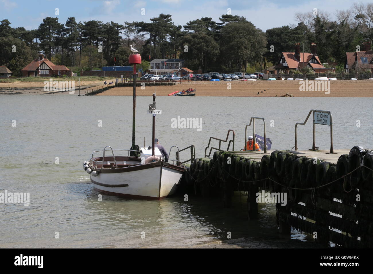 Felixstowe Ferry, Suffolk Stock Photo Alamy