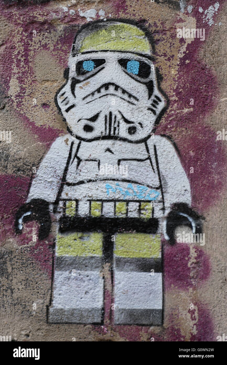 Lego stormtrooper art sale